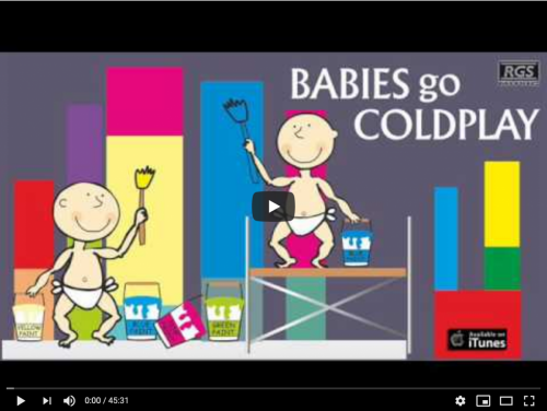 Babies go Coldplay